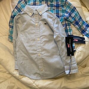 Vineyard Vines Kids' two Button Down Shirts